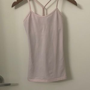 Lululemon tank light pink purple 4